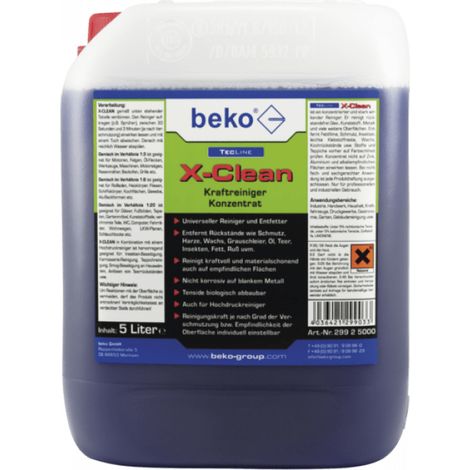 TecLine X-Clean Kraftreiniger -Konzentrat 5 Liter