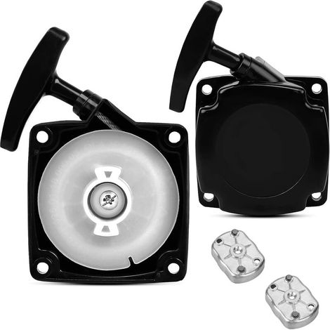 Lanceur + Mitnehmerplatte pour 33cc 43cc 47cc 49cc 50cc débroussailleuse Tondeuse à Gazon Pocket Dirt Bike Scooter Chopper (1/5)