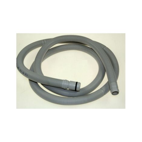 Manguera de desagüe compatible con Bosch 00496925 22/22 mm diámetro 2,1 m para lavavajillas