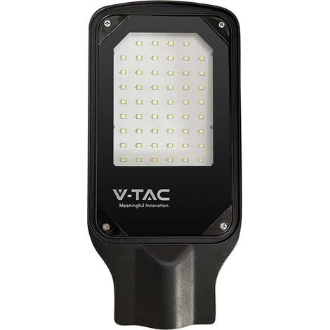 Farola LED SMD V-TAC de 30 W, color negro, blanco frío, IP65