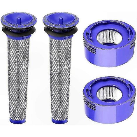 Filtres HEPA x4 pour aspirateurs balais sans fil V7 V8 Animaux Absolus, pièces de rechange efficaces, compatibles avec modèles Animal et Absolute, kit de nettoyage (1/5)