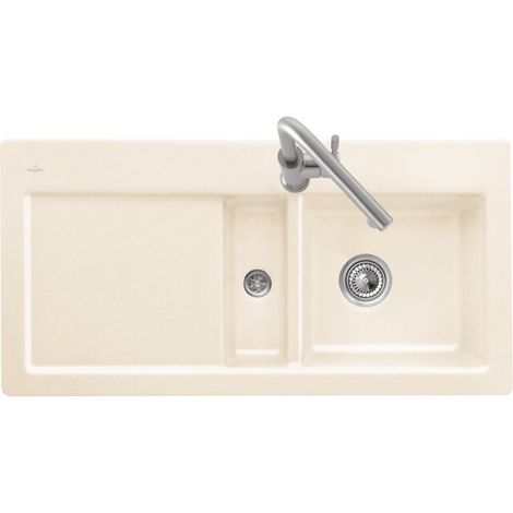 Villeroy & Boch 67700FKG évier affleurant Subway 60 flat (1/2)