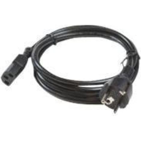 Câble D'alimentation - IEC 320 C13 vers IEC 320 C13 - 1,8 m - Noir