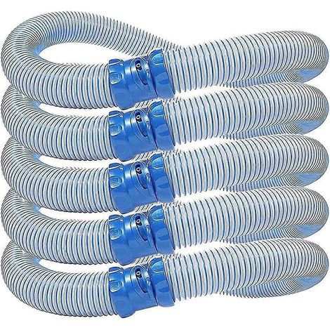 Kit de tuyau de verrouillage pour nettoyeur de piscine en 5 pièces, tuyau de nettoyage de pompe de piscine en PE, adapté aux accessoires de nettoyeur de piscine Zodiac Mx6 Mx8. (1/5)