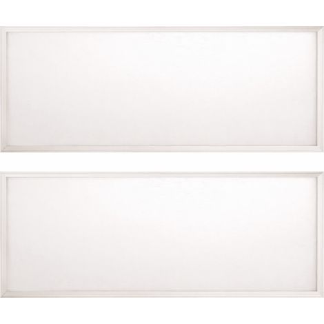 Pack 2 Paneles LED Empotrables Rectangulares Zelek Eco Amstrong 7 (1/2)