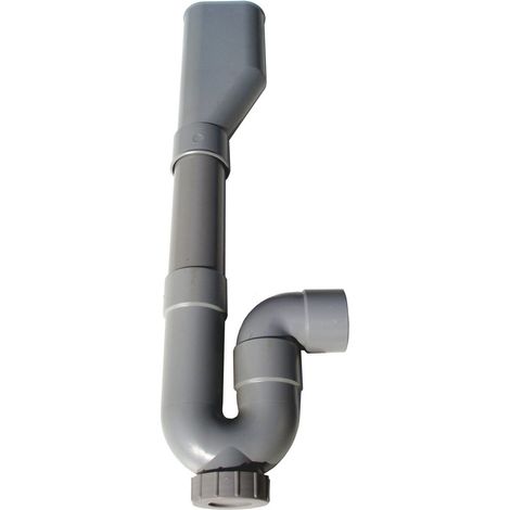 siphon machine à laver - double - diamètre 40 mm - sortie horizontale - altech 0-68