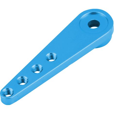 Bras de suspension en alliage d'aluminium CNC 25T pour WPL 1627, camion RC bleu (1/4)
