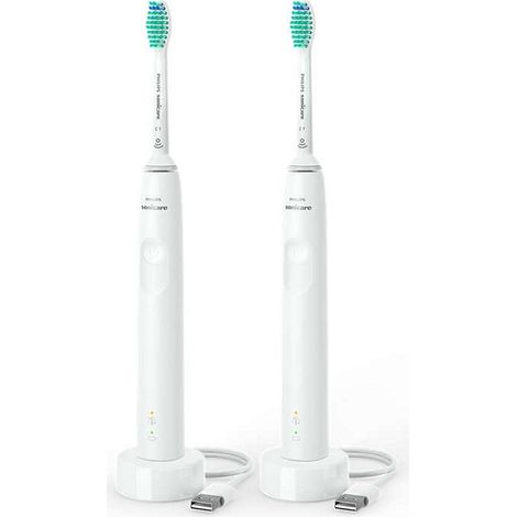 PHILIPS SONICCARE ZAHNBÜRSTEN 2ER-PACK WEISS HX3675/13