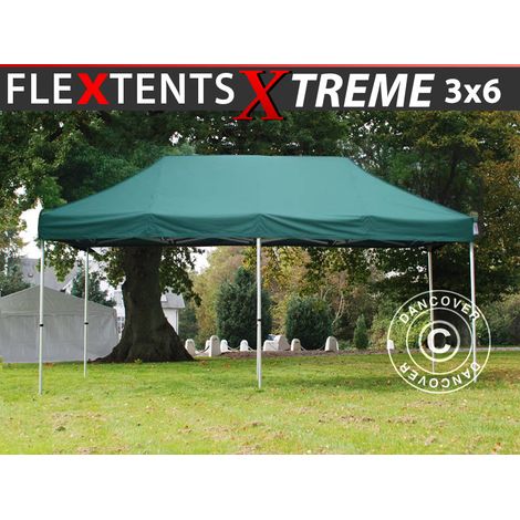 Pop up gazebo FleXtents Xtreme 50 3x6 m Green (1/2)