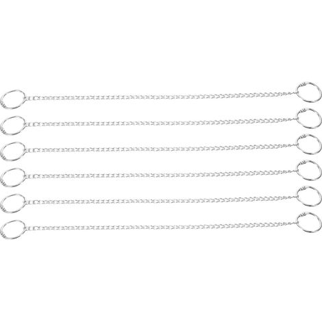 6 pièces de chaîne suspension pour banderoles et étiquettes (1/5)