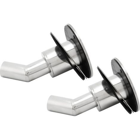 Tuyau d'échappement traversant de coque de 22 mm en acier inoxydable 316 poli miroir pour chauffages de stationnement diesel (1/5)