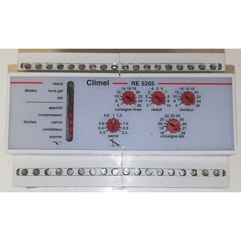 Climel RE 5205 Regolatore di temperatura