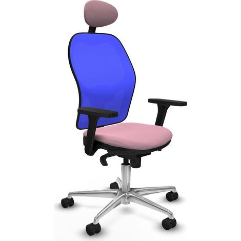 Piqueras y Crespo 3D086N1 Silla de oficina rosa confortable (1/3)