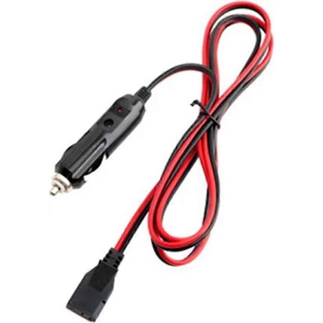 Cordon d'alimentation allume-cigare 12V compatible avec les radios mobiles amateurs Cobra, Galaxy, Uniden, Midland, President, MC, Kinley, President, Walker et autres. (1/5)