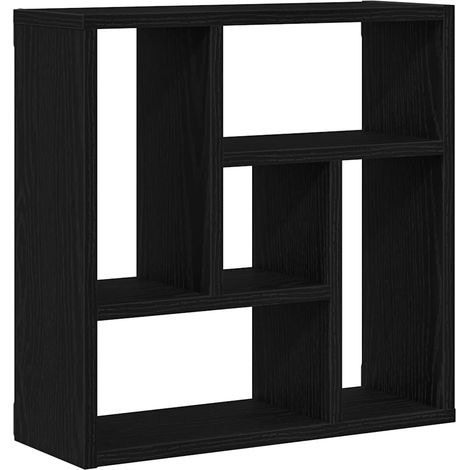 Maison Exclusive - Wandregal Schwarz Eichen-Optik 45x16x45 cm Hol (1/5)