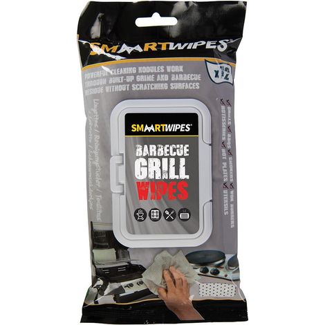 Salviette sgrassanti per la pulizia di griglie tostiere barbecue 12 p.zi (1/2)