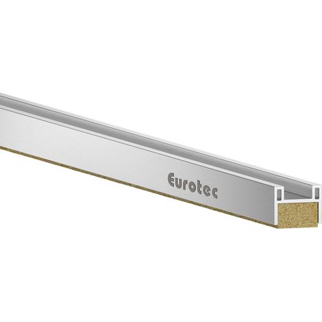 Eurotec Alu-Funktionsleiste, Aluminium mit Kork-Einlage, 34x29x1750 mm