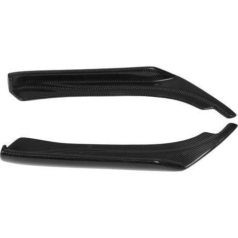 Diffuseur de pare-choc arrière en Fiber de carbone, 2 pièces, séparateur de lèvre latérale, tabliers d'extension de remplacement pour Infiniti Q50 2014 – 2022 (1/5)