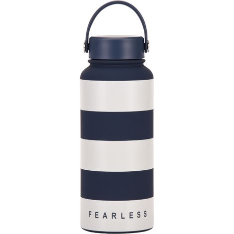 Bouteille Isotherme pour Femme 2025 1L Grande Capacité Sport Portable Poignée Impression Large Ouverture (1/5)