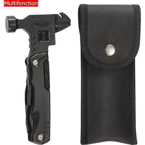 Multitool Compact : Pince, Couteau, Scie, Ouvre-Bouteille, Pour Extérieur (1/5)