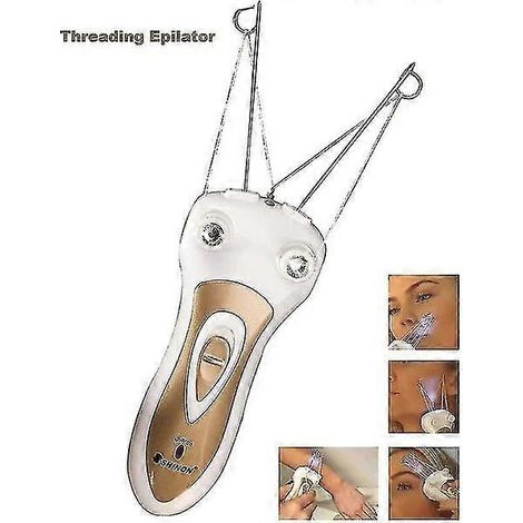 Épilateur électrique pour le visage, machine à épiler à fil de coton, épilateur rechargeable (1/5)