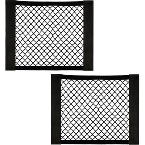 Filet à bagages de voiture 2 pièces, filet de protection universel pour coffre, filet de coffre élastique pour le coffre, filet de rangement en nylon, 30 x 25 cm, pour la plupart des types de véhicule (1/5)