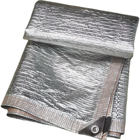 Filet Pare-Soleil En Feuille D Aluminium - Toile Ombrière Réfléchissante Pour Pergola Jardin Terrasse Voiture Tente Chien Serre - 200 x 250 cm (1/3)