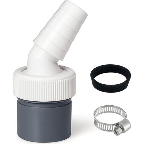 Adaptateur Evacuation Lave-Linge Lave-Vaisselle - Raccord Drain PP 18-24 mm - Compatible Sèche-Linge Cuisine Salle De Bain - 1 Pièce (1/5)