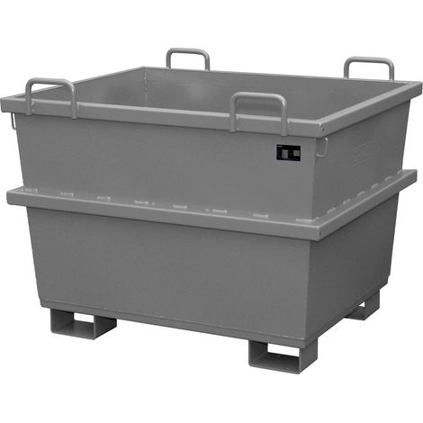 Bauer Universalcontainer UC 750, lackiert, Mausgrau (1/2)