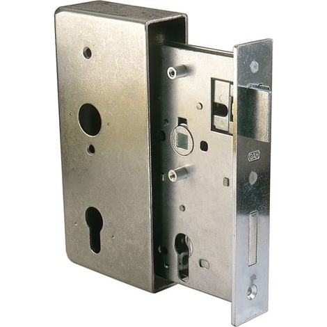 GAH Alberts Caja de cerradura DIN L/R Medida A185xB90xC55xE34mm Backset 55mm - 413415