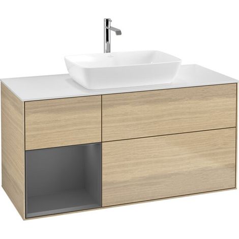 Villeroy & Boch F821GKPC Meuble sous-lavabo Finion F82 (1/2)