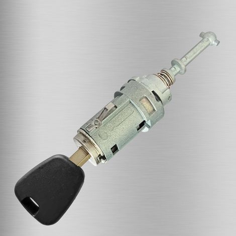 Cylindre de serrure de porte gauche compatible avec Citroën Triumph C2 C3 (03-10) avec une clé OE : 9170T9 9170W9 (1/4)