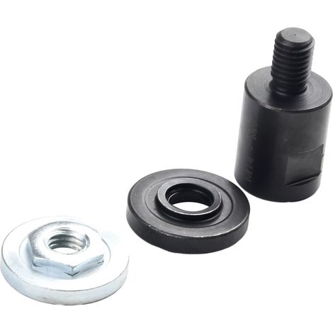 Ensemble d'accessoires pour meuleuse d'angle pour M14 vers M10 avec écrous de meuleuse d'angle, adaptateur pour accessoires de connexion (pour M14 à M10) (1/5)