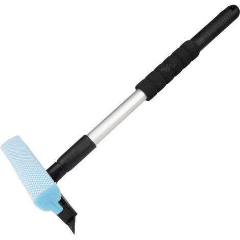 Lavavetri per finestre e specchi + tergivetro telescopico in alluminio 46/70 cm amio-03854 (1/5)