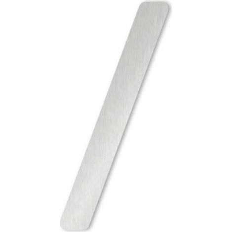 Heibi 1x MAX Hausnummer/Buchstabe zur Wahl Edelstahl 10/16 cm 0 1 2 3 4 5 6 7 8 9 a b c d / Schrägstrich / (1/5)