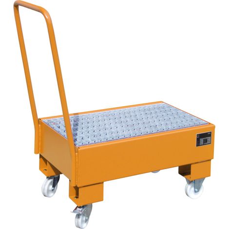 Bauer Südlohn Bac de rétention mobile AW 60-1 SR, peint, orange jaune (1/2)