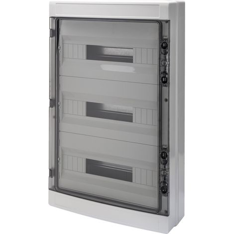 Gewiss GW-40108 Wasserdichte Schalttafel mit glatten Wänden 54M IP65