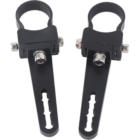 Barra de seguridad de aluminio de 3,17 cm (1,25") para vehículos 4x4, camiones y automóviles – Soporte de montaje LED con abrazaderas incluidas