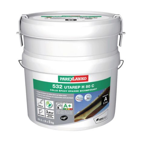 532 UTAREP H 80 C KIT 5KG (1/4)