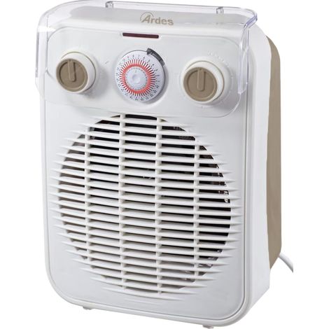 ARDES AR4F10TI Termoventilatore Scaldabagno con Potenza 2000 Watt e 2 Timer colore Beige (1/5)