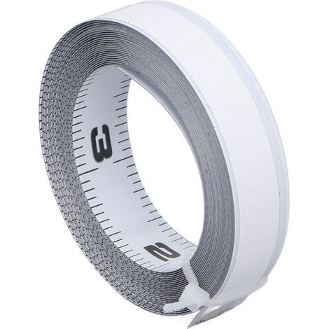 12-foot self-adhesive carbon steel measuring tape, reverse-head bench ruler (1/5)