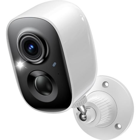 Caméra de surveillance à domicile avec téléphone portable à distance à 360 degrés sans angles morts en extérieur (1/5)