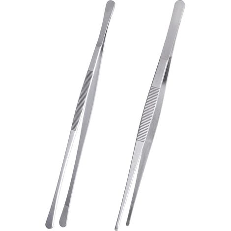 Pince Cuisine, Pince pour la Cuisine, Pince a Cuisine, Pince a Viande, Pince Barbecue, Pince de Cuisine INOX en Acier Inoxydable, 30.5 cm-Fei Yu (1/4)