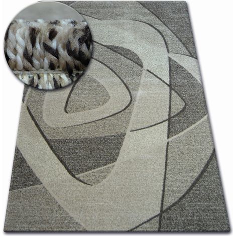 Teppich SHADOW 8594 braun / hellbeige beige 120x170 cm