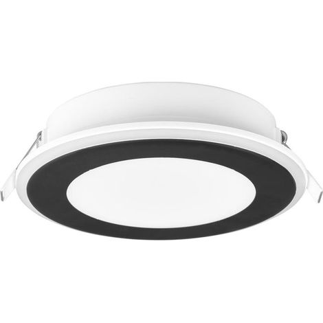 Faretto da Interno a led in Plastica Nero Opaco