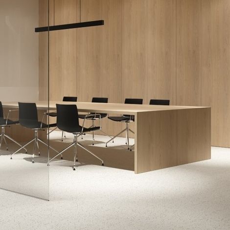 Carrelage Effet Terrazzo POLS 60x60 White (1,07m²) - Les Carreaux de Jean (1/4)