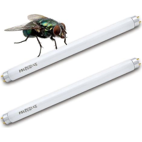 2er-Pack FSL T5 8W Ersatz-UV-Lampen für Insekten-/Fliegenbekämpfungsmittel/8W Fliegenabwehrmittel
