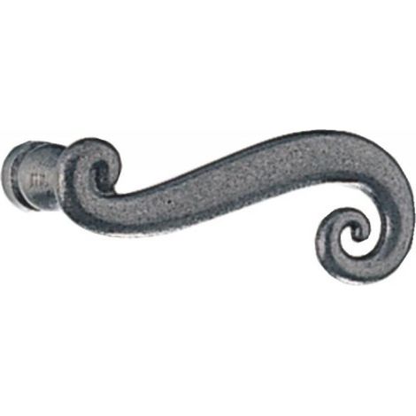Béquille double AQUITAINE fer époxy noir 1 portée carré de 7 mm - BOUVET NOUVELLE (1/2)