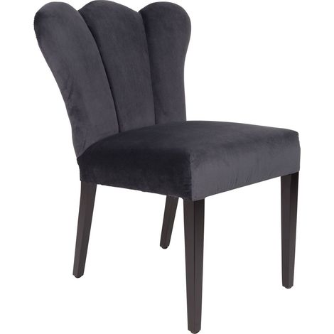 Chaise design, Chaise tissu Faye - Boite à design Gris en Fabric, BOITE A DESIGN (1/5)