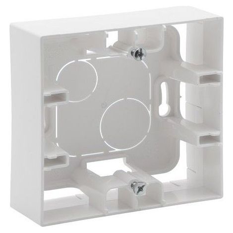 Caja de superficie Niloé Step 1 elemento blanco mate LEGRAND 864181